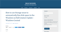 Desktop Screenshot of brianmosher.me